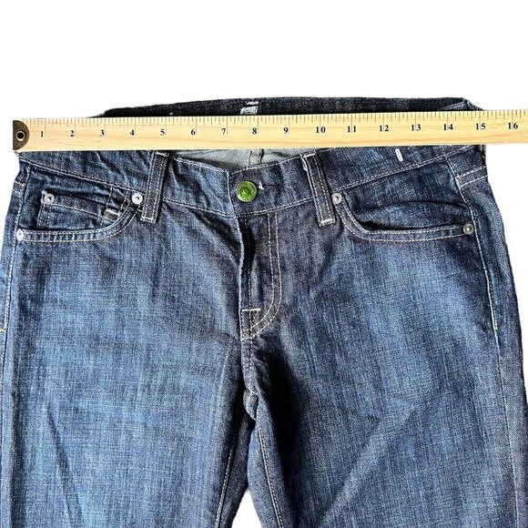 7 For All Mankind Blue mid rise Bootcut Jeans. Size 26 - Picture 5 of 6